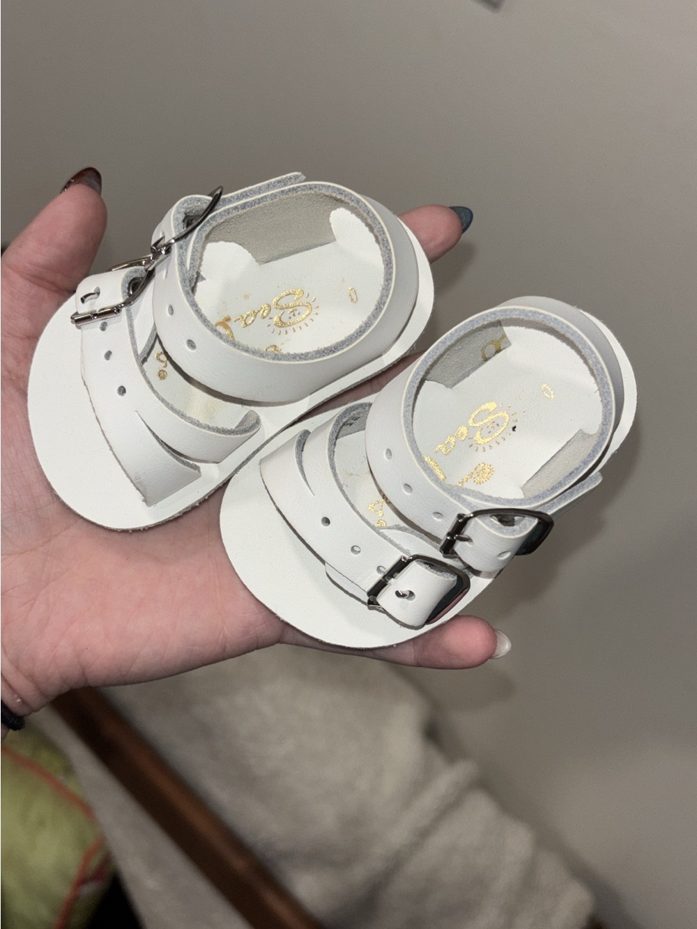 White SunSan Sandals – Kids Shoes
